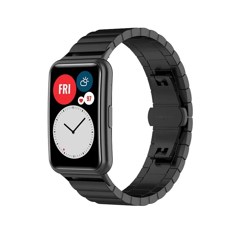 Correa Huawei Watch Fit / New / SE (Acero inoxidable) - 4 colores