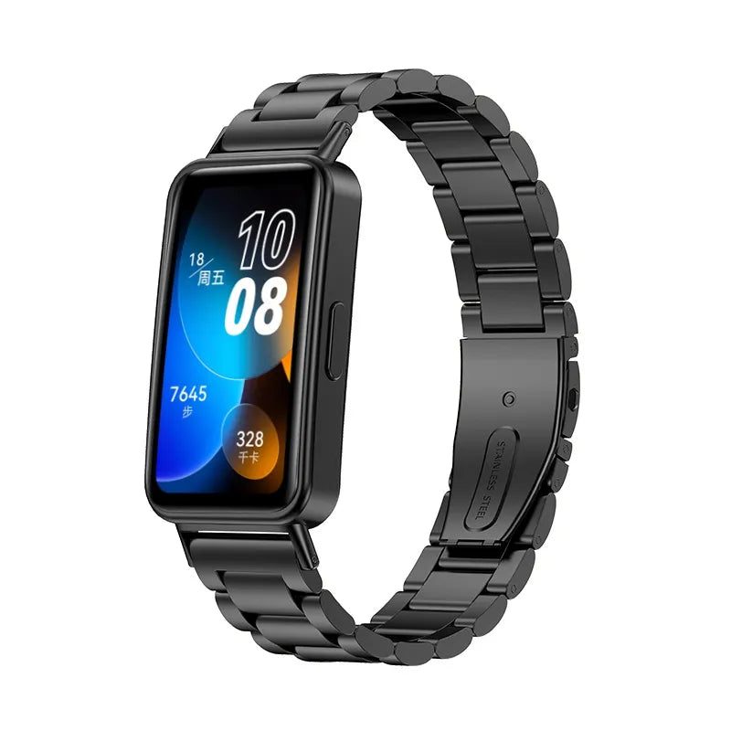Correa Huawei Band 8 / 9 / 10 (Acero inoxidable) - 4 colores